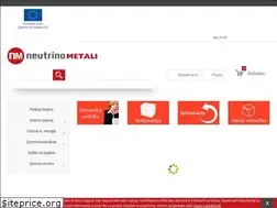 Sites similar to neutrinometali.hr