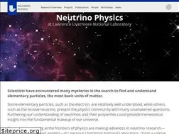 Sites similar to neutrinos.llnl.gov