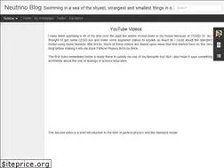 Sites similar to neutrinoscience.blogspot.co.uk