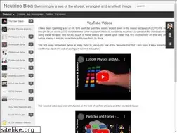Sites similar to neutrinoscience.blogspot.com