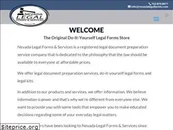 Sites similar to nevadalegalforms.com