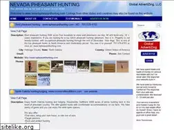 Sites similar to nevadapheasanthunting.com