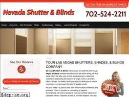 Sites similar to nevadashutterandblinds.com