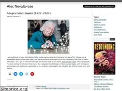 Sites similar to nevalalee.com