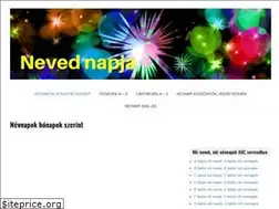 Sites similar to nevednapja.hu