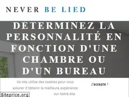 Sites similar to never-be-lied.com
