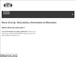 Sites similar to never-giveup.fr