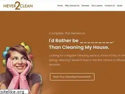 Sites similar to never2clean.ca