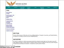 Sites similar to neveraloneadvocacy.org