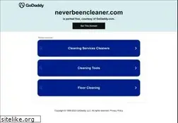Sites similar to neverbeencleaner.com