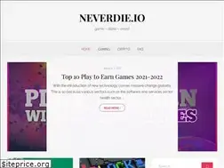Sites similar to neverdie.io
