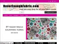 Sites similar to neverenoughfabric.com