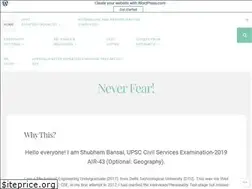 Sites similar to neverfear43.wordpress.com