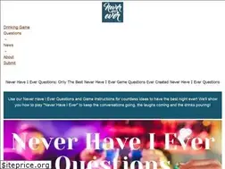 Sites similar to neverhaveever.com