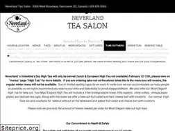 Sites similar to neverlandtea.com