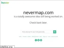Sites similar to nevermap.com