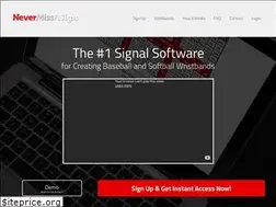Sites similar to nevermissasign.com