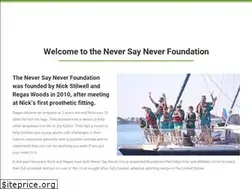 Sites similar to neversayneverfoundation.org