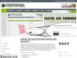 Sites similar to neverthelessscreenprintingsupplies.com
