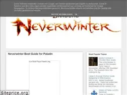 Sites similar to neverwintergt.blogspot.com