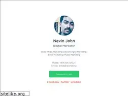 Sites similar to nevinjohn.in