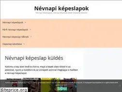 Sites similar to nevnapikepeslap.com