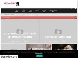 Sites similar to nevnaplap.hu