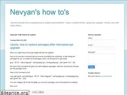 Sites similar to nevyan.blogspot.com