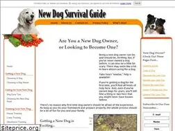 Sites similar to new-dog-survival-guide.com
