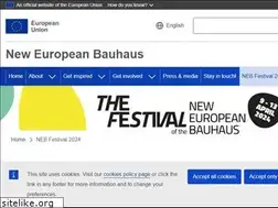 Sites similar to new-european-bauhaus-festival.eu