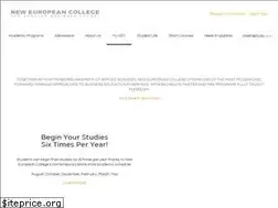 Sites similar to new-european-college.com