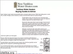 Sites similar to new-tankless-water-heater.com