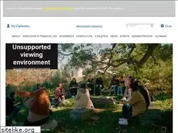 Sites similar to new.wellesley.edu