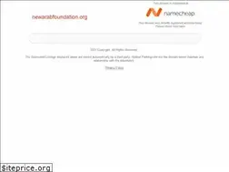 Sites similar to newarabfoundation.org
