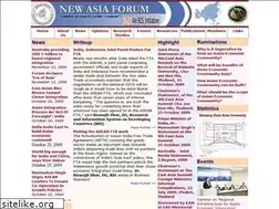 Sites similar to newasiaforum.org