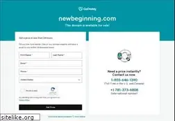 Sites similar to newbeginning.com