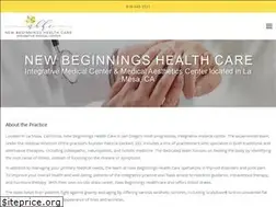 Sites similar to newbeginningshealthcare.net