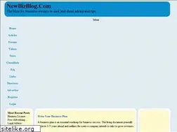 Sites similar to newbizblog.com