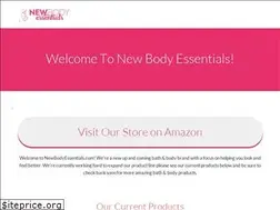 Sites similar to newbodyessentials.com