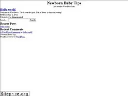 Sites similar to newbornbabytips.info