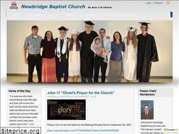 Sites similar to newbridgebaptist.org