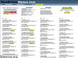 Sites similar to newbritainmenus.com