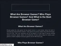 Sites similar to newbrowsergames.com