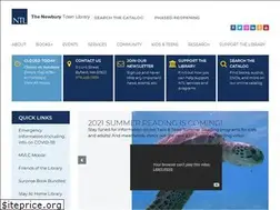 Sites similar to newburylibrary.org