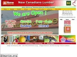 Sites similar to newcanadianslumber.com