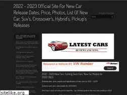 Sites similar to newcarreleasedates.com