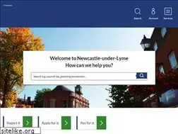 Sites similar to newcastle-staffs.gov.uk