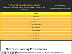 Sites similar to newcastleroofing.com.au