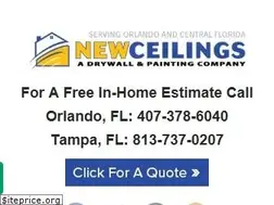 Sites similar to newceilings.com