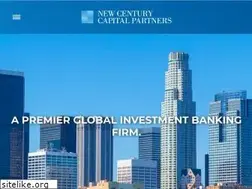 Sites similar to newcenturycap.com